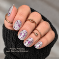 Scorpio nail wraps on short nails